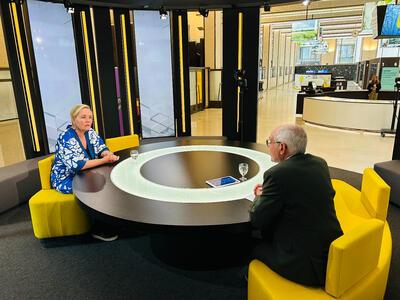 Interview Vlaams Parlement TV